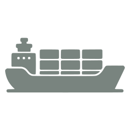 Container ship icon