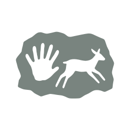 Cave painting icon