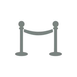Queue barrier icon