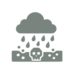 Acid rain icon