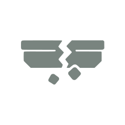 Crumbling platform