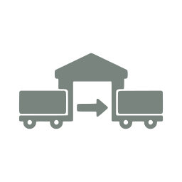 Cross dock icon