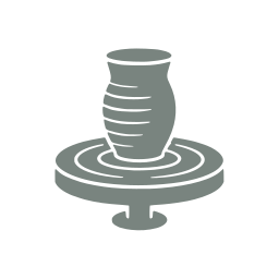 Potters wheel icon