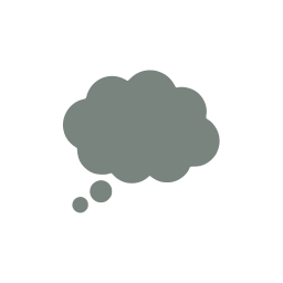 Thought bubble