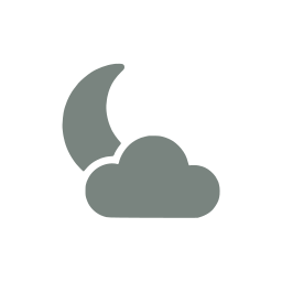 Cloudy night icon