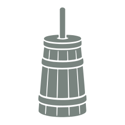 Butter churn icon