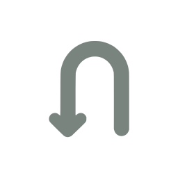 Arrow u turn