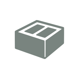 Cinder block icon