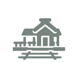 Railway depot
