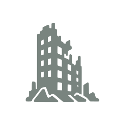 Ruined skyscraper