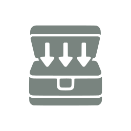 Deposit all icon