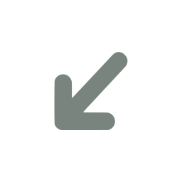Arrow down left icon