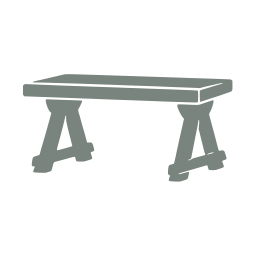 Trestle table