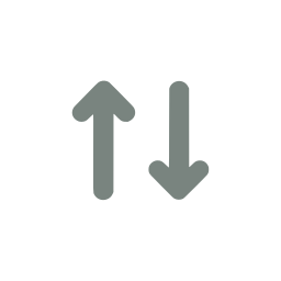 Arrow swap vertical icon