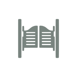 Saloon doors icon