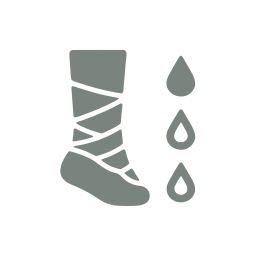 Bandaged limb