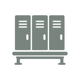 Locker room