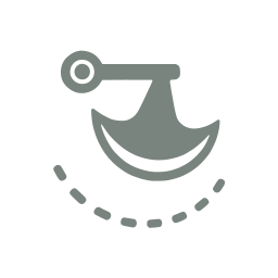 Swinging blade icon