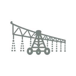 Pivot irrigation icon
