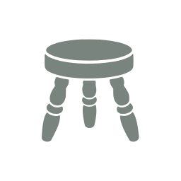 Wooden stool