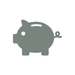 Piggy bank icon
