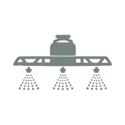 Crop sprayer icon