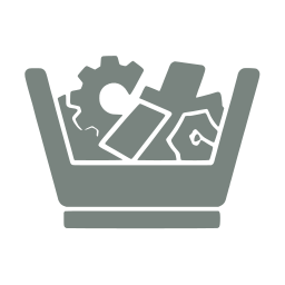 Scrap bin