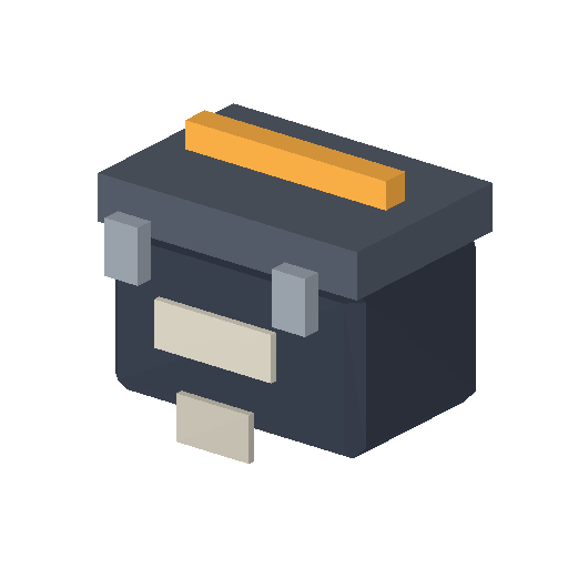 Low-poly Props 3D model: Ammo Pickup
