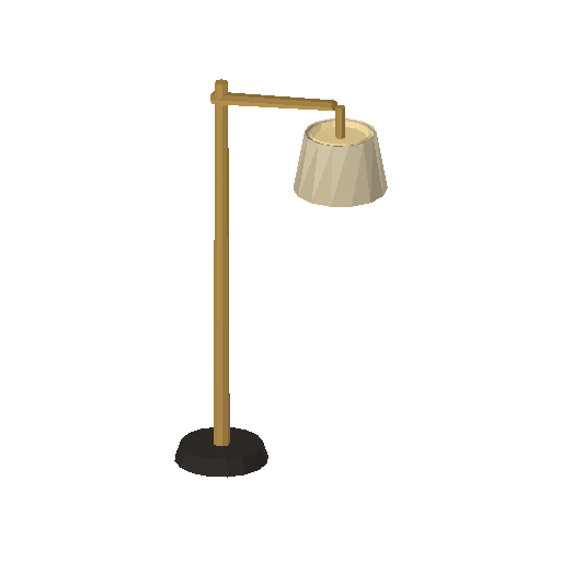 Low-poly Interiors 3D model: Arc Lamp