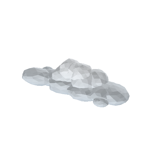 Low-poly Sky 3D model: Arctic Cloud Set