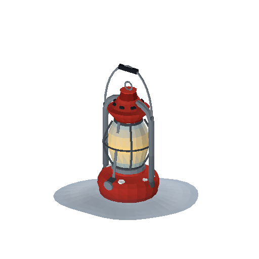Low-poly Props 3D model: Arctic Storm Lantern
