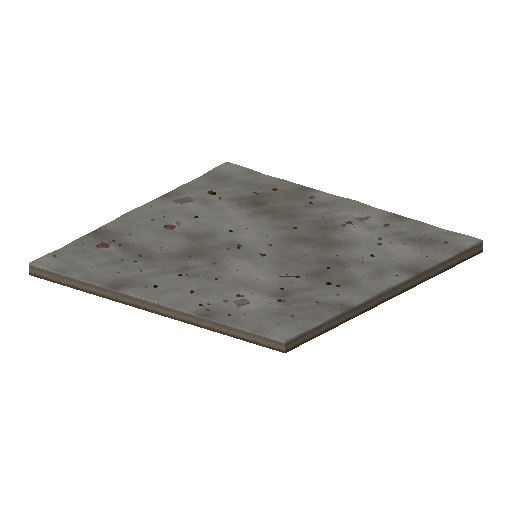 Low-poly Terrain 3D model: Ash Ground