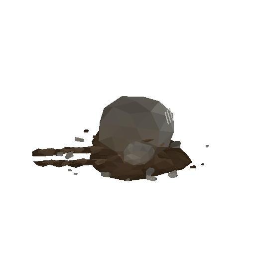 Low-poly Rocks 3D model: Boulder Spoil