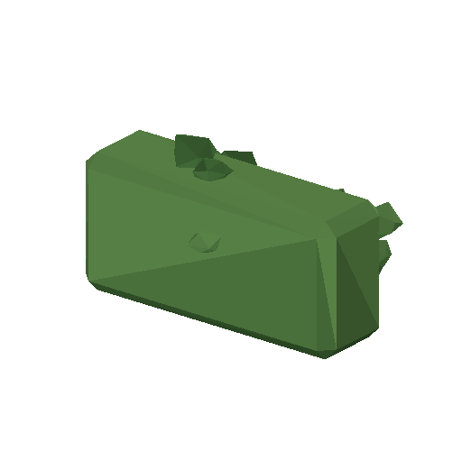 Low-poly Nature 3D model: Boxwood Hedge