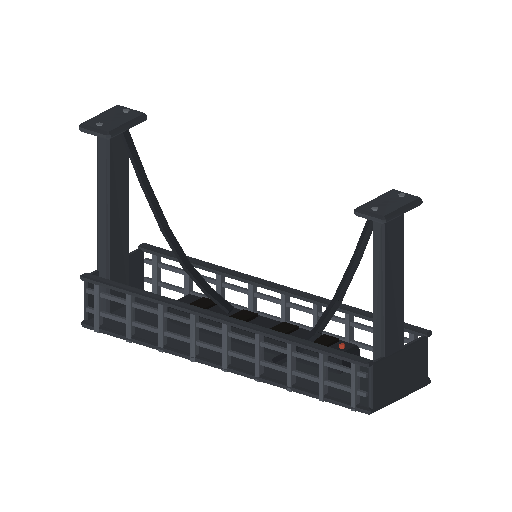 Low-poly Interiors 3D model: Cable Tray