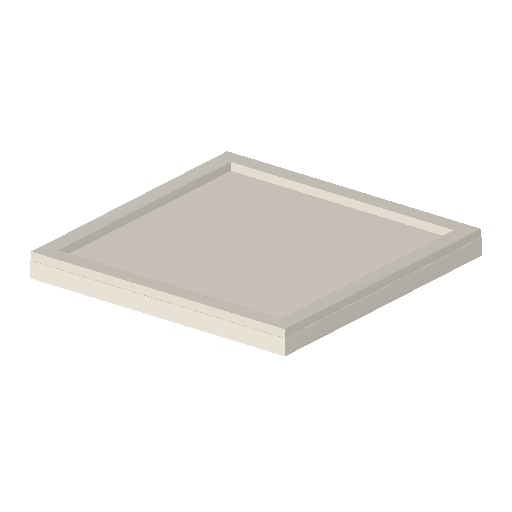 Low-poly Interiors 3D model: Ceiling Tile