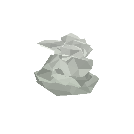 Low-poly Sky 3D model: Cloud Thunderhead