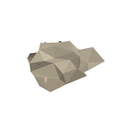 Low-poly Rocks 3D model: Coral Limestone Rock