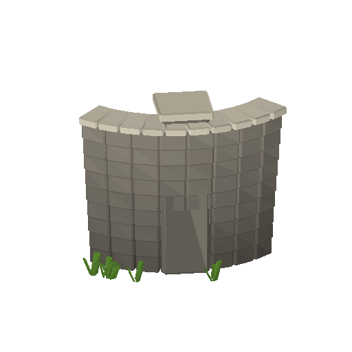 Low-poly Rocks 3D model: Cutting Wall Corner