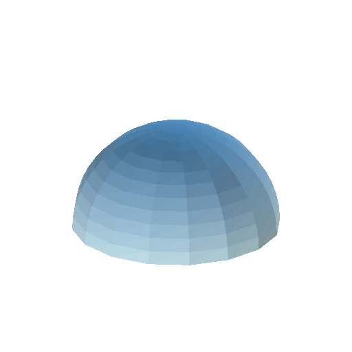 Low-poly Sky 3D model: Day Dome