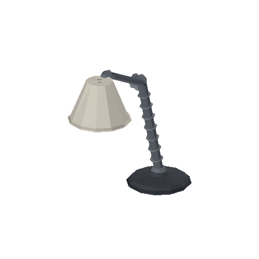 Low-poly Interiors 3D model: Desk Lamp