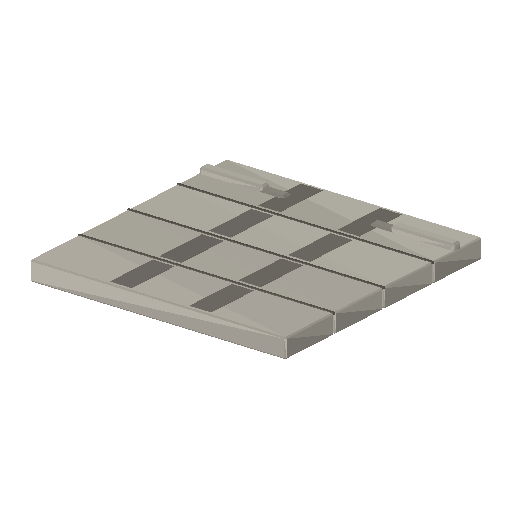 Low-poly Streets & Driveways 3D model: Driveway Apron Tile