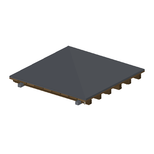 Low-poly Interiors 3D model: Dun Ceiling Flat