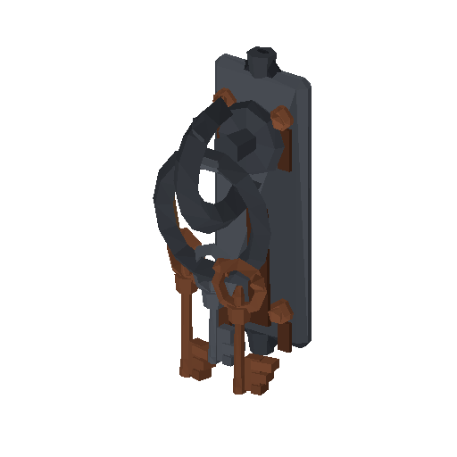Low-poly Interiors 3D model: Dun Keys Hook