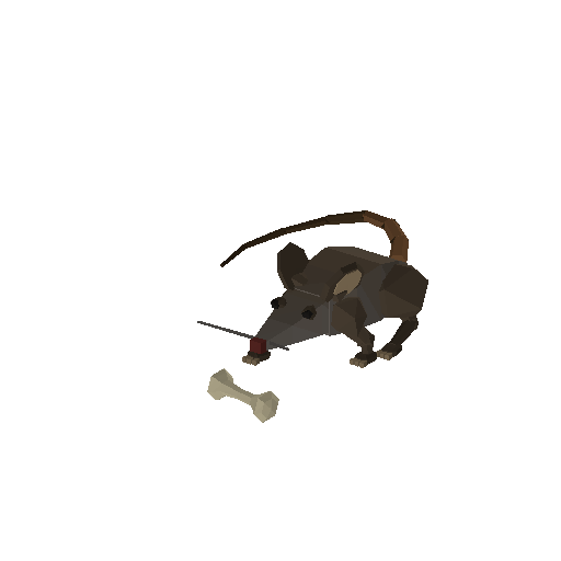 Low-poly Interiors 3D model: Dun Rat