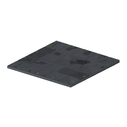 Low-poly Interiors 3D model: Dun Room Floor