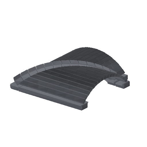Low-poly Interiors 3D model: Dun Vault Corner