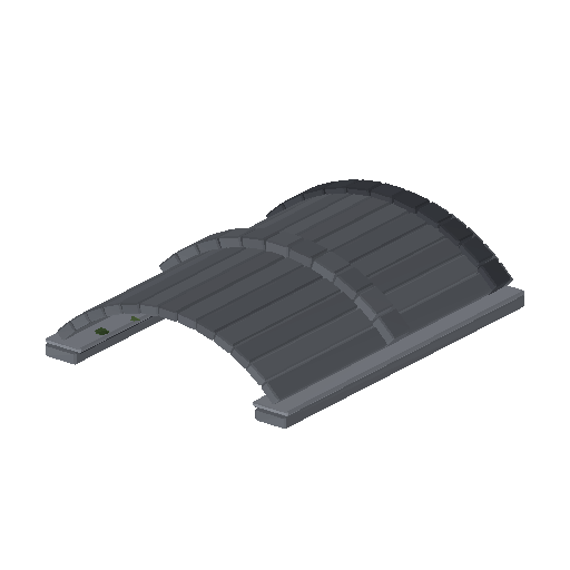 Low-poly Interiors 3D model: Dun Vaulted Ceiling