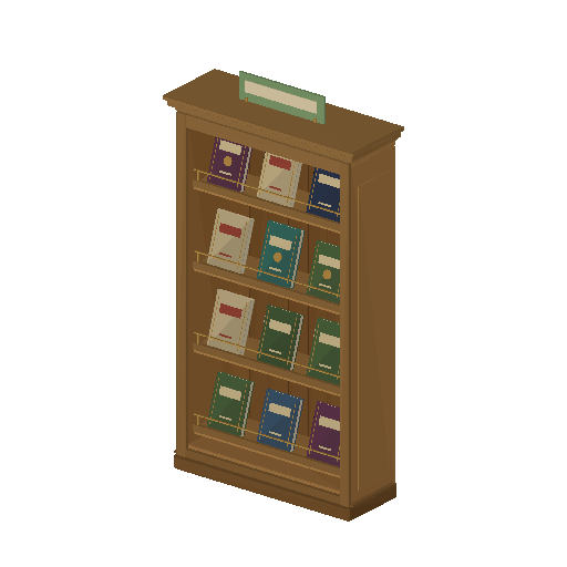 Low-poly Interiors 3D model: Endcap Display