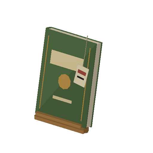 Low-poly Props 3D model: Faceout Book